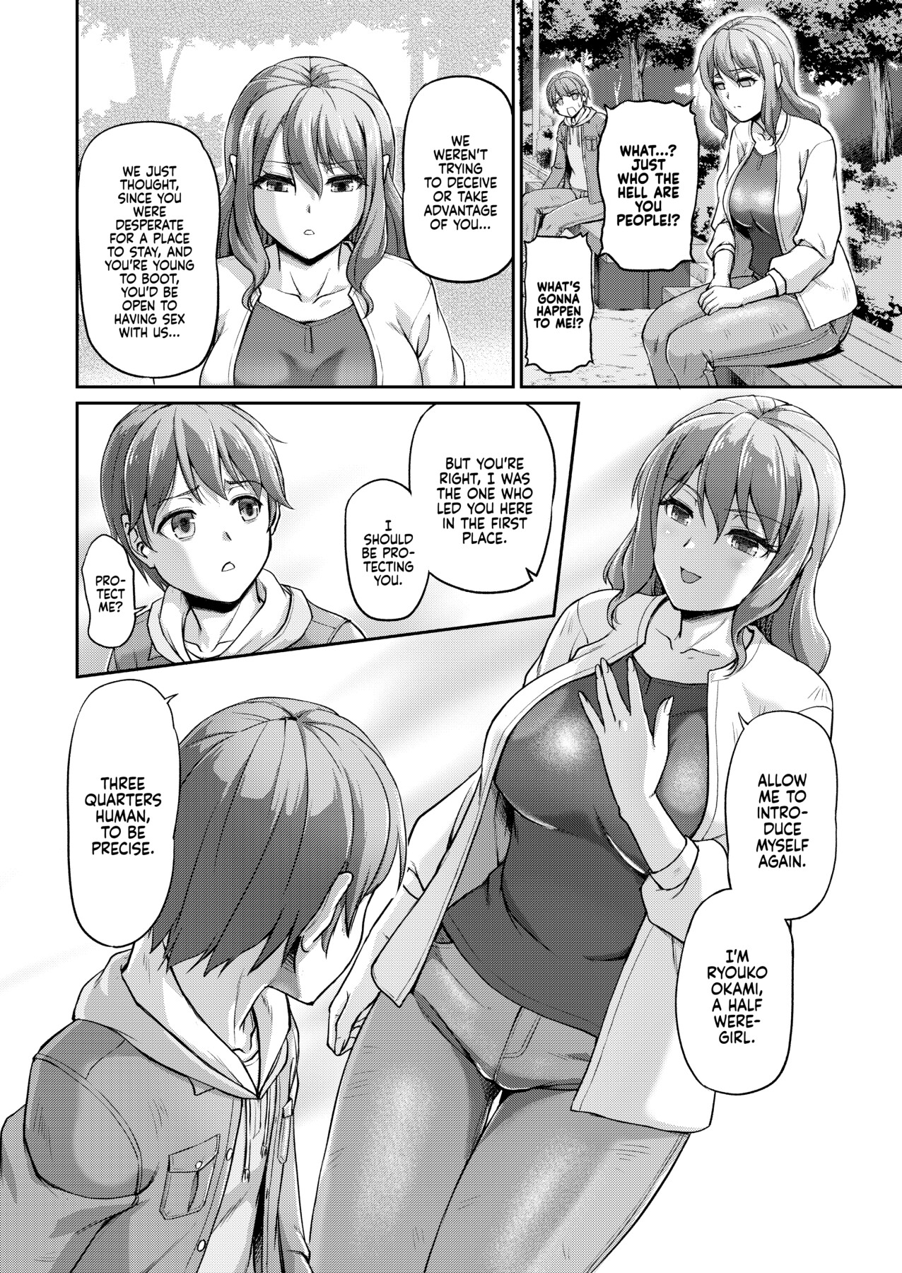 Hentai Manga Comic-Daily Life at the Monster Girl Manor-Read-35